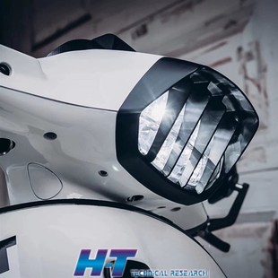 装 VESPA150 SIP德国 灯罩 饰罩灯框尾灯框 冲刺雾黑前大灯灯网