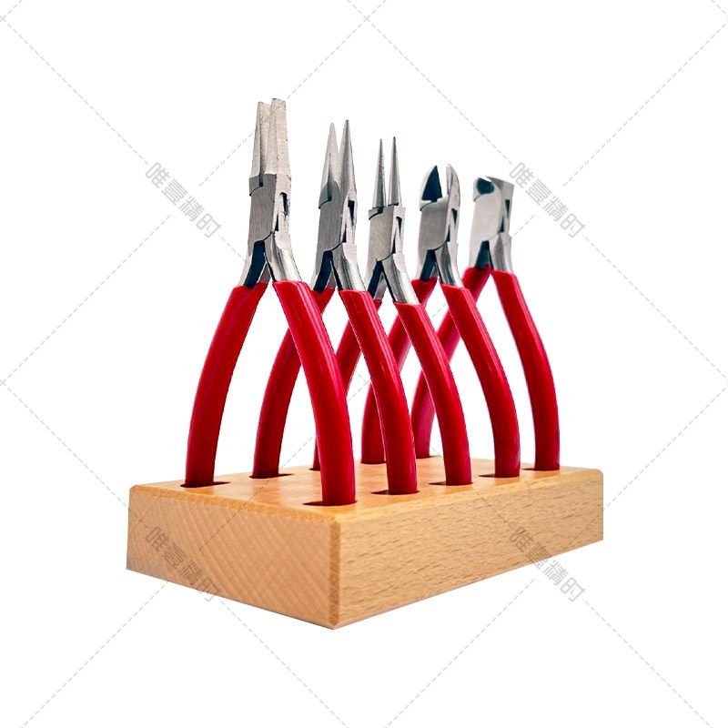 HOROTEC 套装钳子MSA 11859  5支装钳子带底座带2个复位弹簧