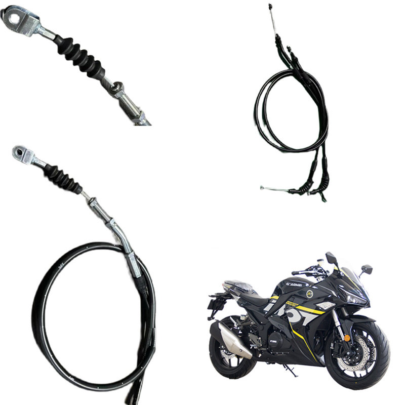 公路赛诺玛魅影255S油门线国产双缸机车离合线国威GW250跑车拉线