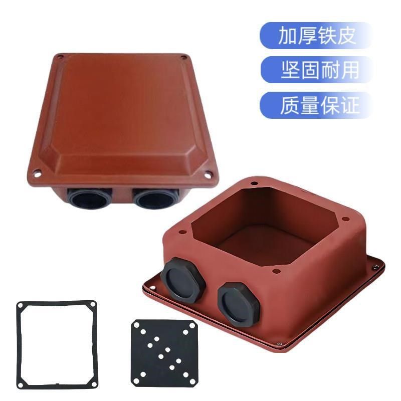 Y2电机接线盒厂家供应三相电机加厚铁皮线盒Y2-80-355规格齐全