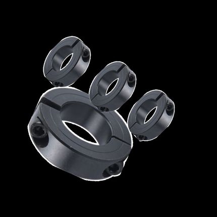 光轴分离型固定环S45C钢制P-SCSP/P-FAP止推环双开口型联轴器精铸