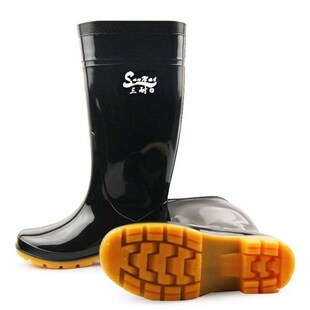 防滑水鞋 胶靴胶鞋 大尺码 男高筒雨靴中筒雨鞋 新款