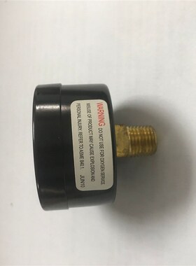 MARSH美国压力表气压表碳钢外壳0-100PSI/160PSI 2寸50mm 15psi