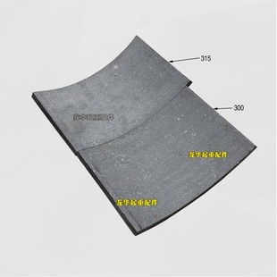 塔吊塔机抱闸刹车片 200/250/300/315液压制动器瓦块卡式摩擦片