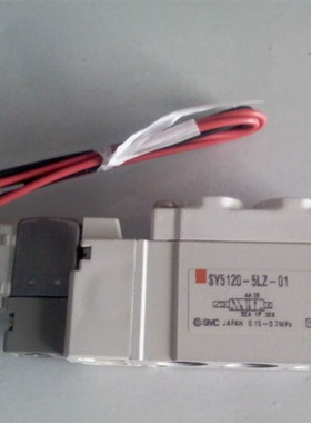 国产5通先导式电磁阀(弹性密封)SY5120-5LZD-01