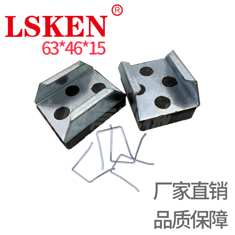 分切机刹车片63*46*15摩擦片DBH/DBG铁皮卡簧张力耐高温气动机械图片