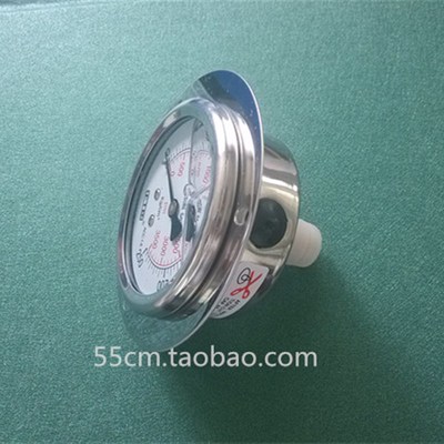 EPS泡沫成型机压力表3500Psi油压表FTB压力表0-250KG耐震压力计