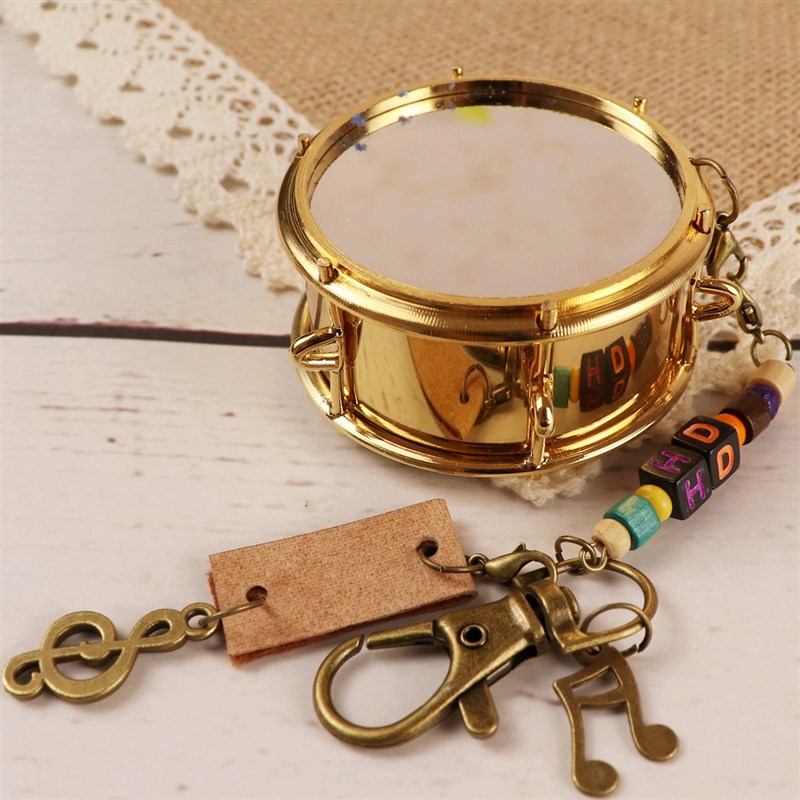 创意长笛单簧管挂件萨克斯长号大号钥匙扣情侣女装饰圣诞节礼物