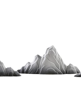 鱼缸假山摆件g配件造景假山盆景摆件流水造景假山装饰品小摆件招
