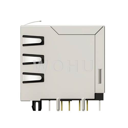 RJ45网络连接器 rj45四口母座网络接 型号SYT59212288DB1A1DY1B0