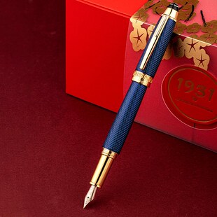 英雄H70B钢笔90周年纪念珍藏版12K金笔男女士高档练字用墨水笔