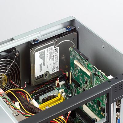 IPC-5120/AIMB-505G2研华工控机桌面型壁挂式6代CPU PCIE槽win10