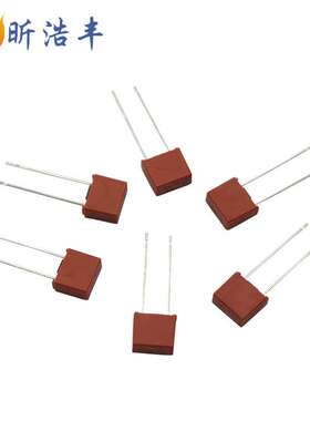 方形保险丝T1A 392 250V慢断保险丝棕红色2A 3A加工编带 散装现货