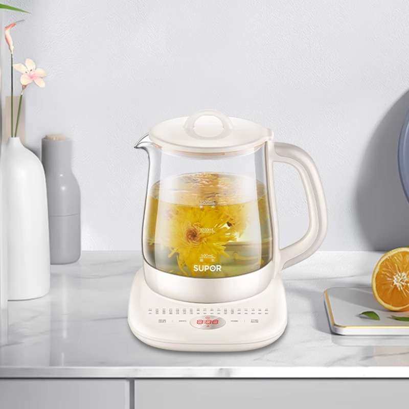 养生壶家用多功能小型全自动玻璃电水壶煮花茶烧水壶SW-15Y02