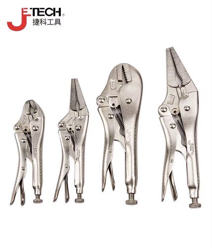 捷科大力钳10寸圆口 直口大力钳LGP-10 SGP-10焊接铁皮链条大力钳