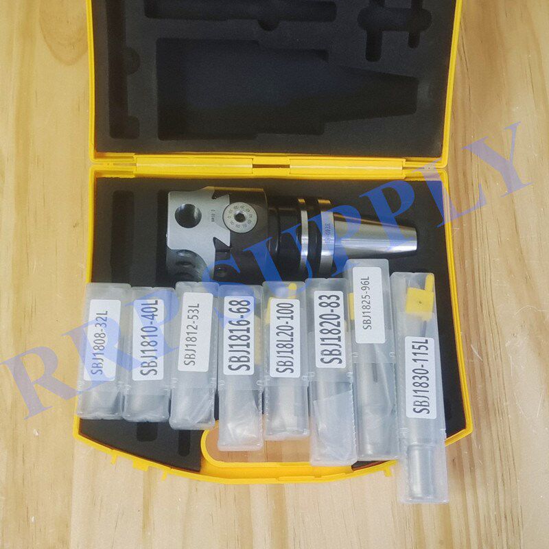 BT30/BT40锥度,F1-18 75mm镗头镗刀柄镗刀杆套装。铣床用镗孔器