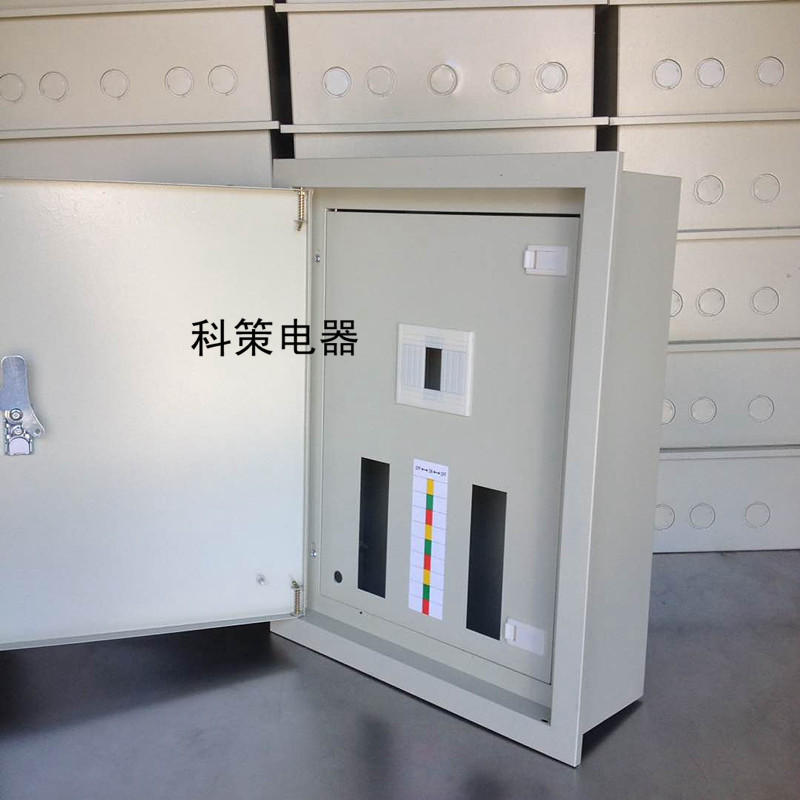 厂家直销18#暗装 双层内外门 排骨箱动力配电照明强电布线箱PZ30