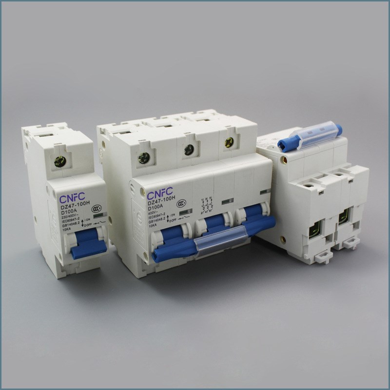 直供380V总开关4P125A空气开关三相交流配电箱DZ47小型断路器