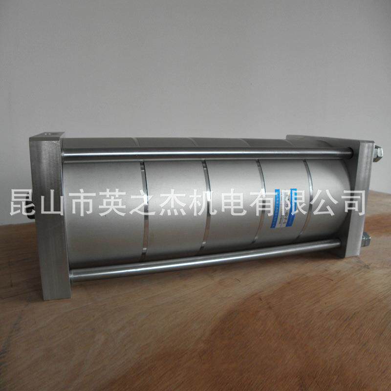 MHK多倍力串联气缸 MPTK活塞杆螺牙气缸 气动元件薄型可调气缸