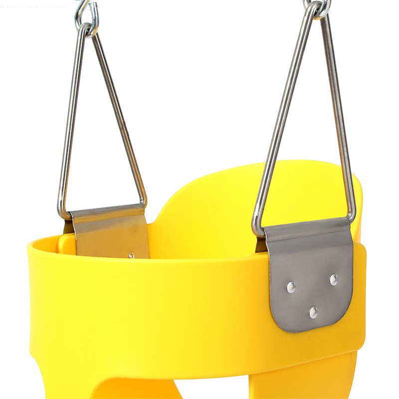 儿童秋千不锈钢EVA吊篮吊椅宝宝座婴幼儿秋千座椅户外庭院秋千