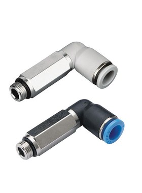 气动接头GPLL4/6/8/10-G01/02/03/04直角L型气动气管快速快插接头