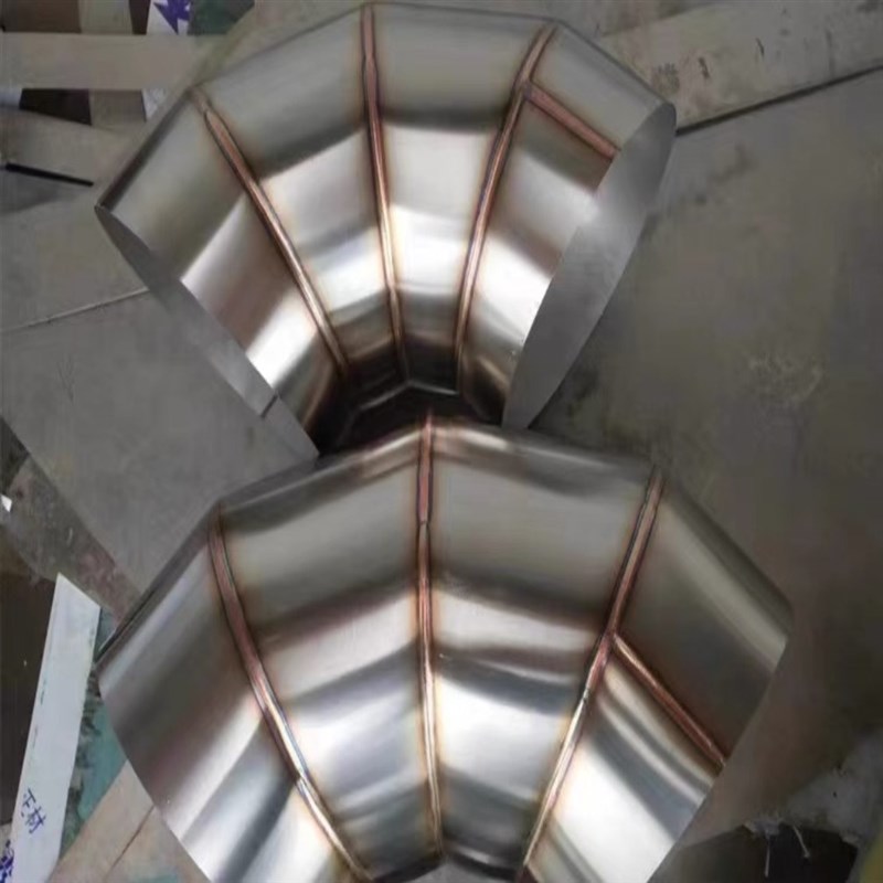 厂家供应镀锌304201不锈钢弯头螺旋风管焊接管接头配件9045度弯头