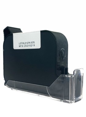 FAITH手持喷码机墨盒 原装快干墨盒白色蓝色红色打日期文字墨盒