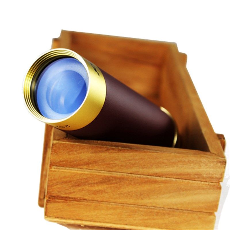 新款 25x30 海盗高倍单筒袖珍望远镜 海盗镜带皮包礼品望远镜