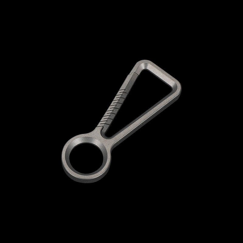 厂家现货钛合金钥匙扣户外登山多功能汽车钥匙扣简约钥匙圈挂件