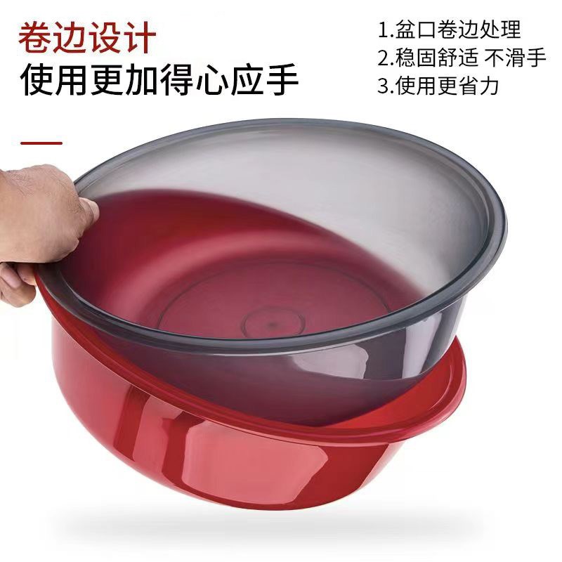饵料盆不沾饵三件套 开饵盆窝料透明磨砂拌饵盆 大号和饵盆散泡盆