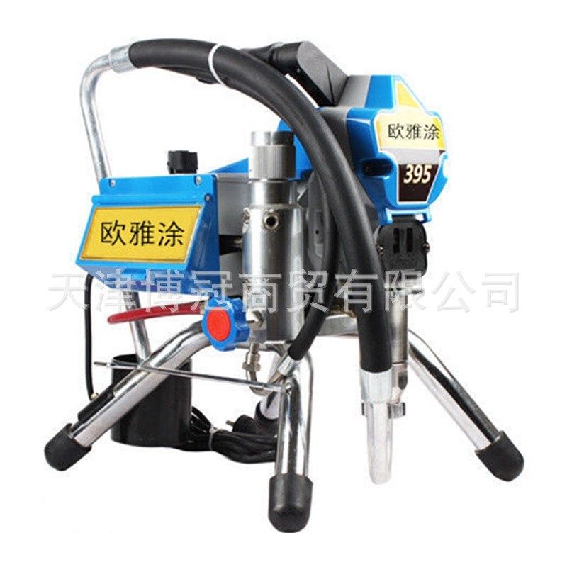小型395电动高压无气喷涂机 喷乳胶漆机器 防火涂料喷涂机