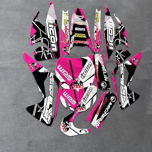 越野摩托车全车CQR250迈亚斯V3A12R5R8防水晒加厚个性贴花CQR纸膜