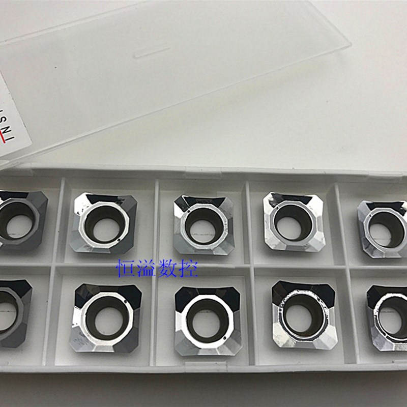 BOBWW 铝用铣刀片 SEHT1204AFFN-X83 H011 数控刀片