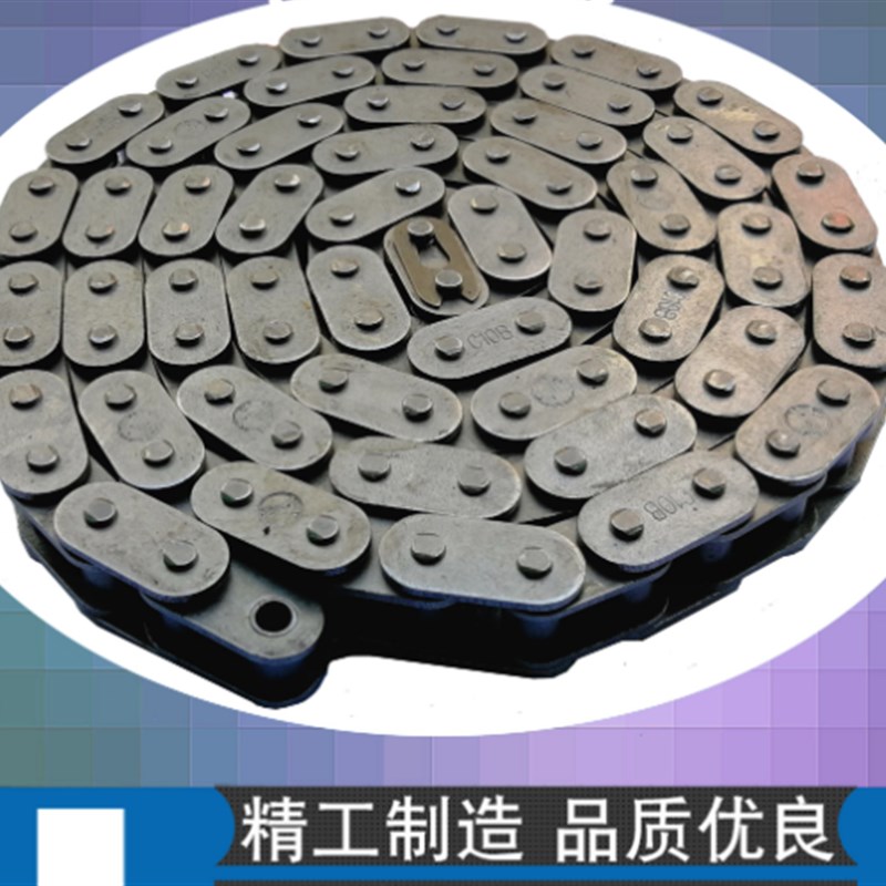 直板链条C10B2 双排重型链条 C08B C10A  C12A  C16A 平板链条