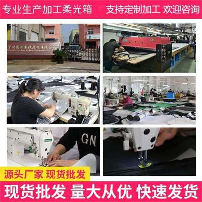 图臣LED小型折叠摄影棚softbox 40CM产品电商桌面拍摄箱 跨境