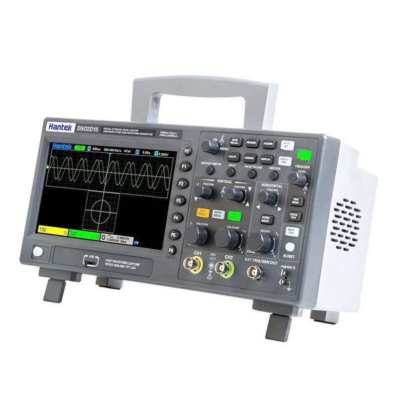 Hantek DSO2C10 DSO2C15 DSO2D10 DSO2D15 汉泰双通道数字示波器