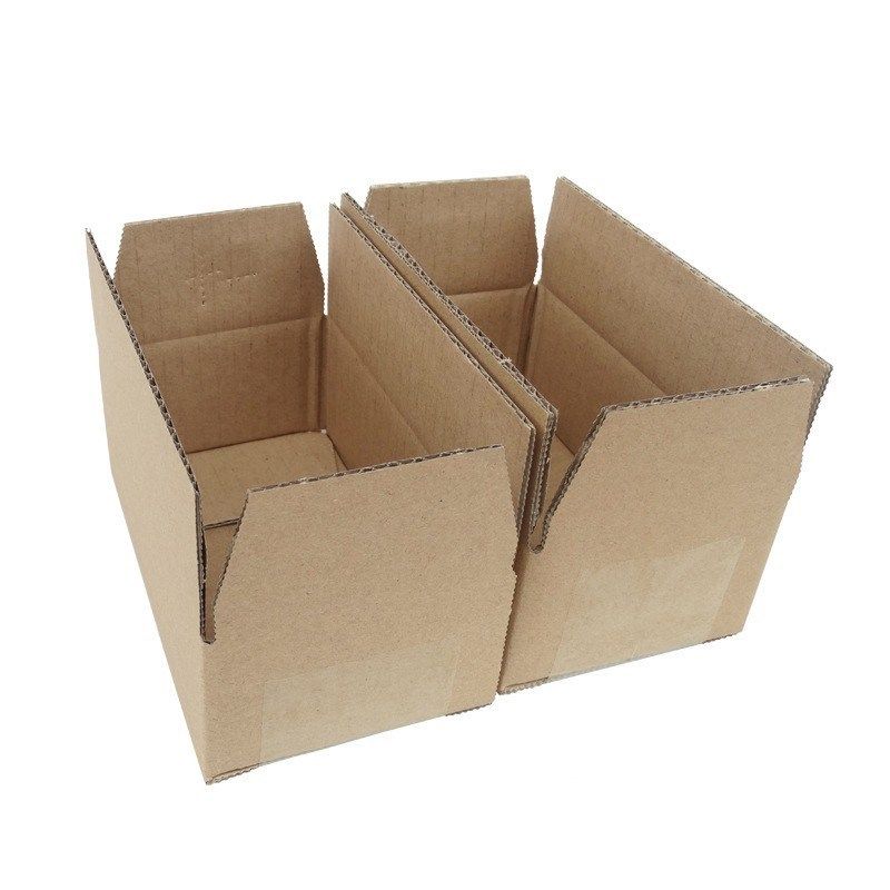 厂家直销4-12号半高整件纸箱三层五层扁平长方形瓦楞纸箱顺丰盒子