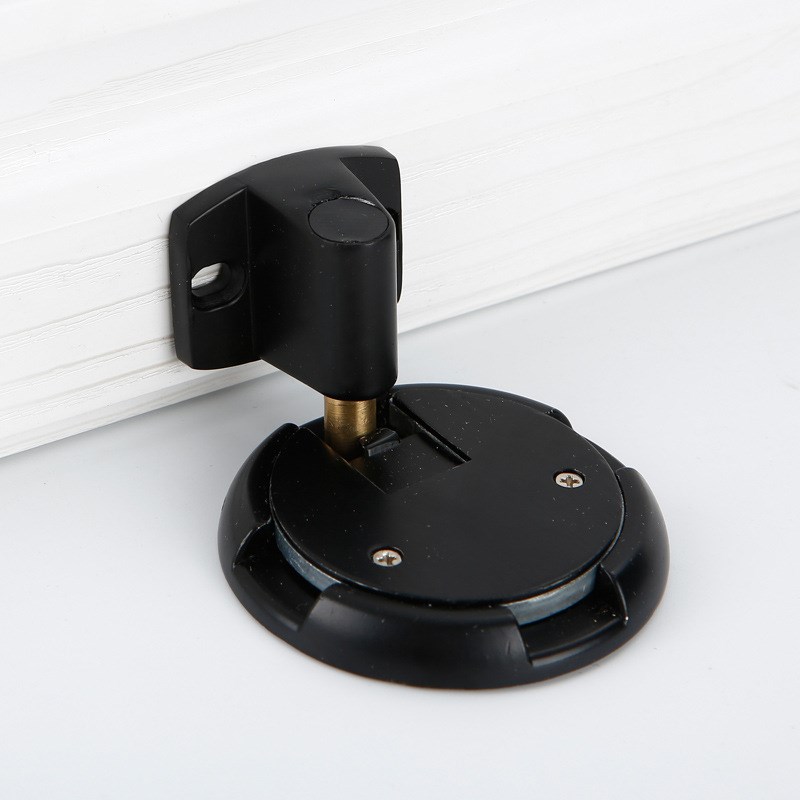 机械地吸锌合金无磁门吸旋转门阻地装隐形防撞器