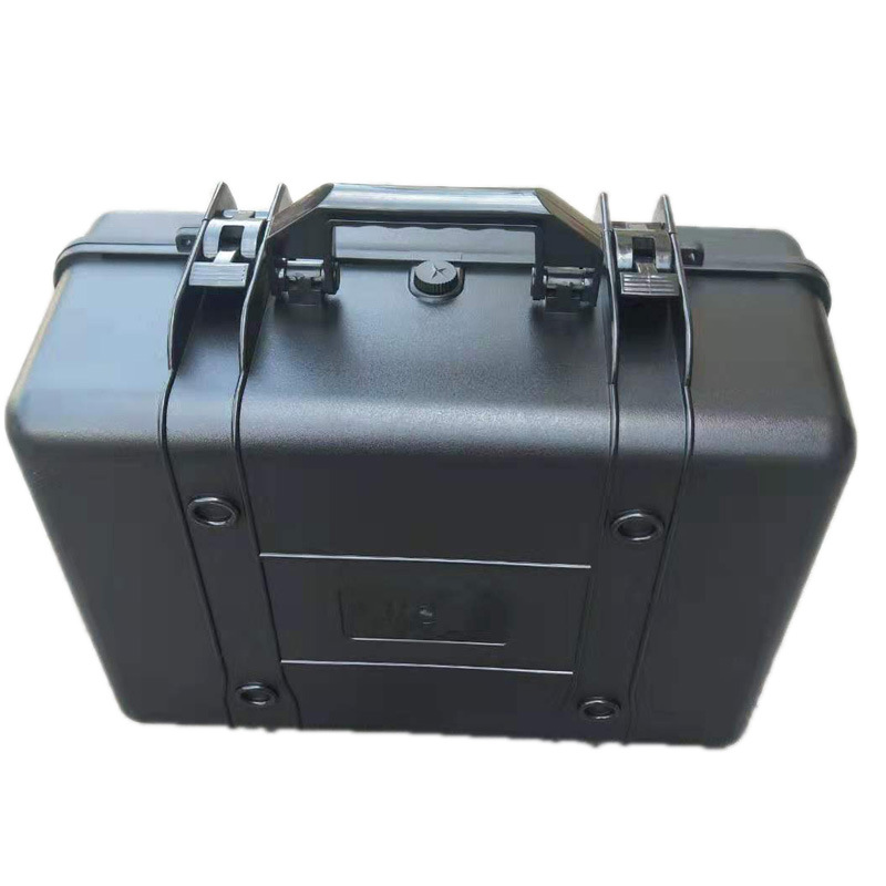 高强度清洗机塑料仪器箱 手提工程防潮器材包装箱 防尘塑料箱子