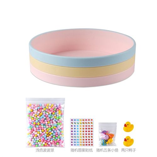 1:12娃娃屋迷你仿真波波池 OB11 GSC玩沙玩水玩球袖珍波波池模型