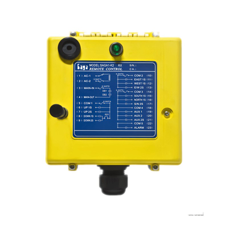 台湾禹鼎沙克SAGA1-K1/K2电动葫芦起重机航吊车无线工业遥控器
