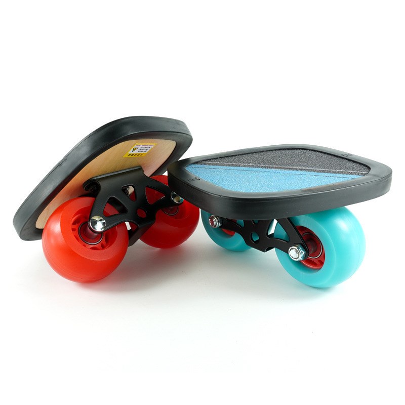 漂移板版成人儿童初学者飘移板弧形轮分体滑板绢花双翘板文会