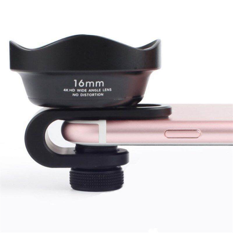 手机广角镜头外置单反镜头16mm手机镜头无畸变广角镜头源头厂家直