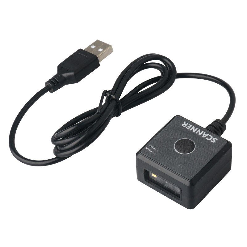 30万高清固定式二维扫码器条码扫描模组读码头自助机存包柜快递柜