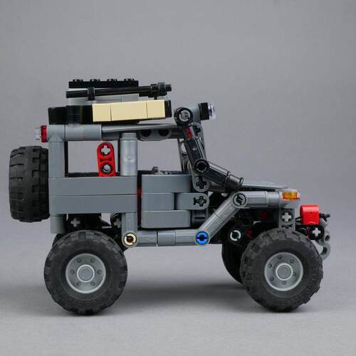 MOC-177043 迷你FJ40 电子图纸 拼插积木 291片