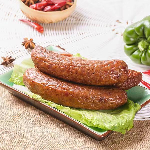 【买5根送5根】正宗哈尔滨红肠 东北特产烟熏蒜香香肠腊肠零食熟