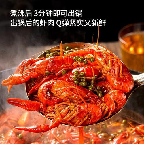 【6斤 约100只】天海藏麻辣/蒜蓉小龙虾3-5钱左右加热夜宵肉质Q弹