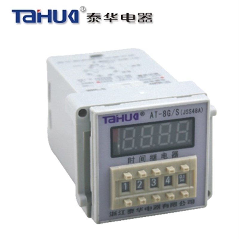 浙江泰华AT-8G/S JSS48A-2Z数显时间继电器计数器AN-5G/S JSZ3A-B