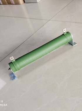 陶瓷管形珐琅线绕电阻滑动变阻器RX20/RXG20-300W 10KRJ绿色