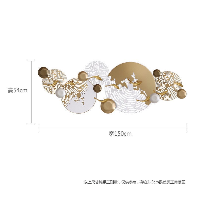 新中式装饰挂件客厅沙发背景墙面铁艺壁挂创意立体金属Z装饰品挂